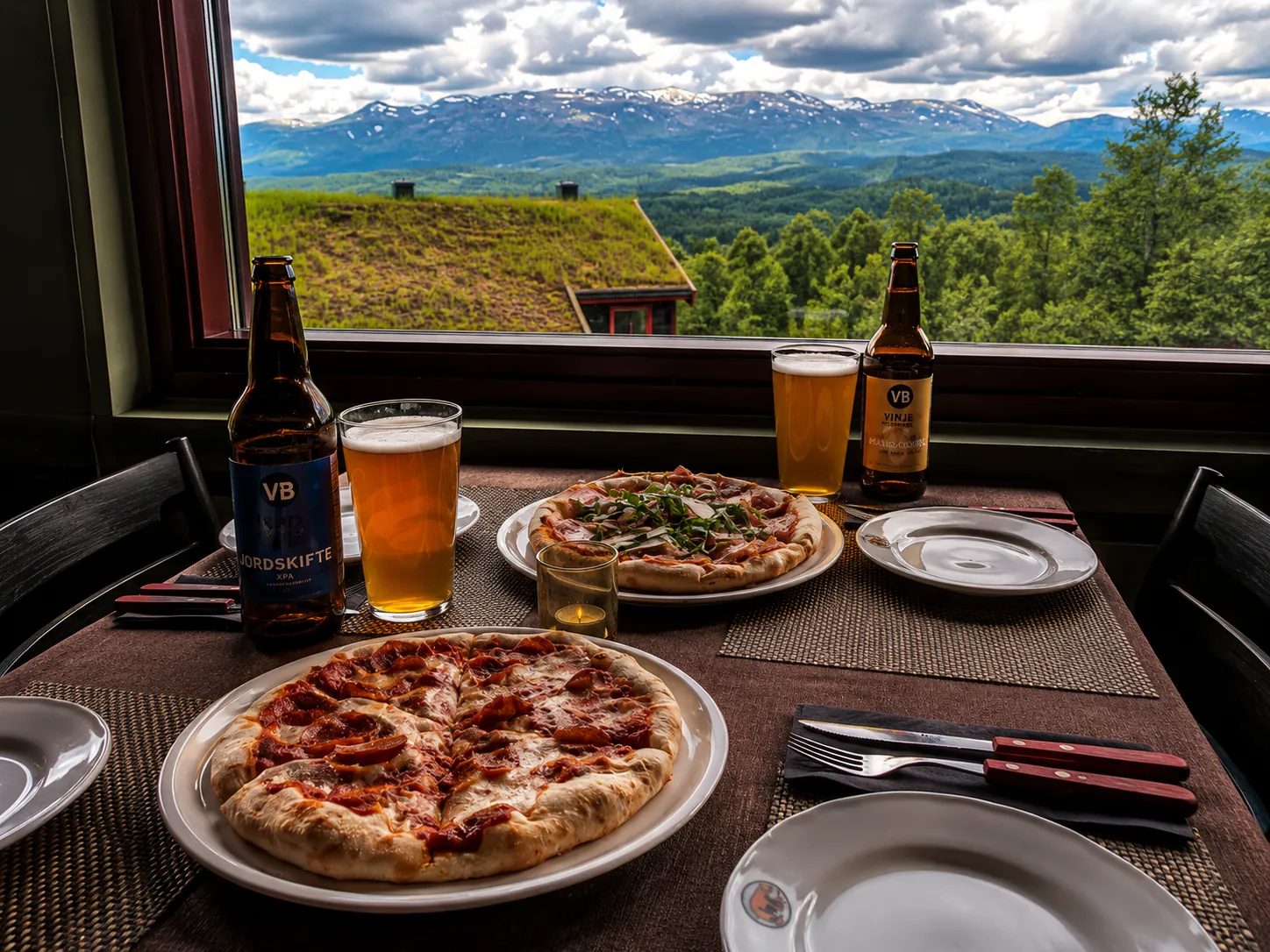 Restaurant Falkeriset im Rauland Berghotel, Telemark, Norwegen
